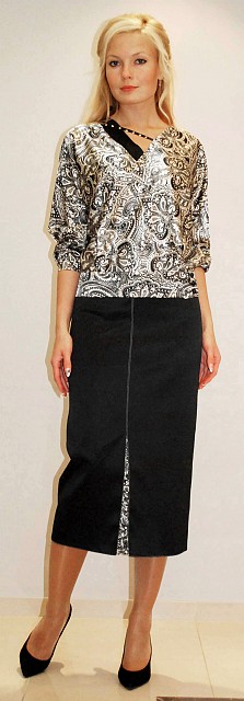 Необычный костюм от Noche Mio