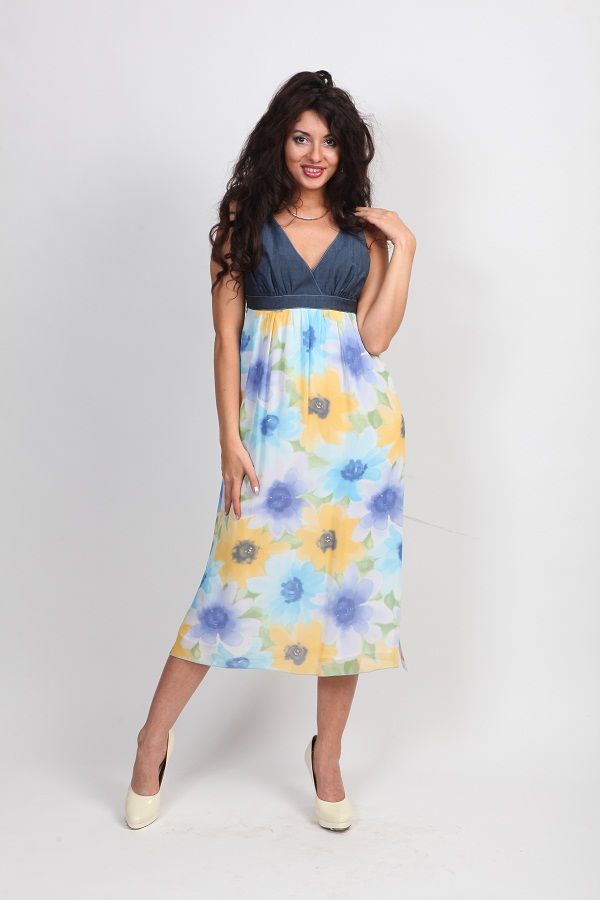 Летний сарафан "Цветочный"