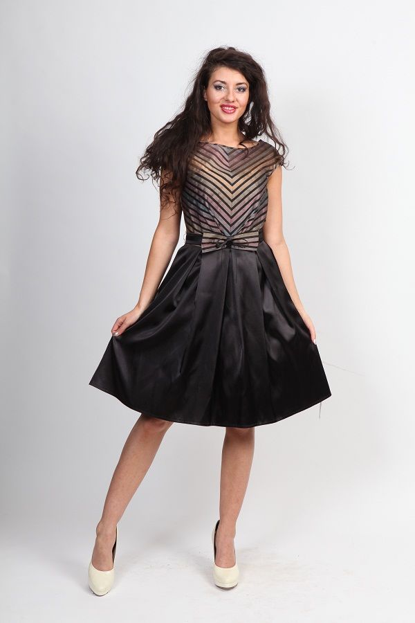 Эксклюзивное платье из органзы