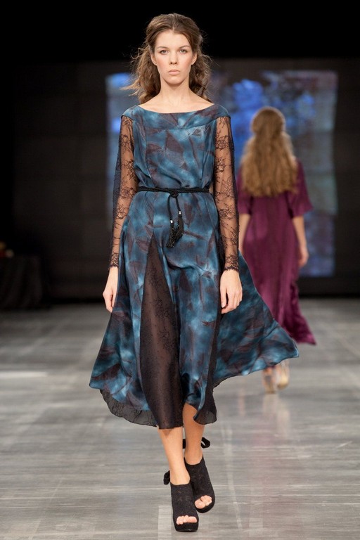 Платье "Шёлковая волна"