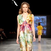 Шёлковое платье в пол