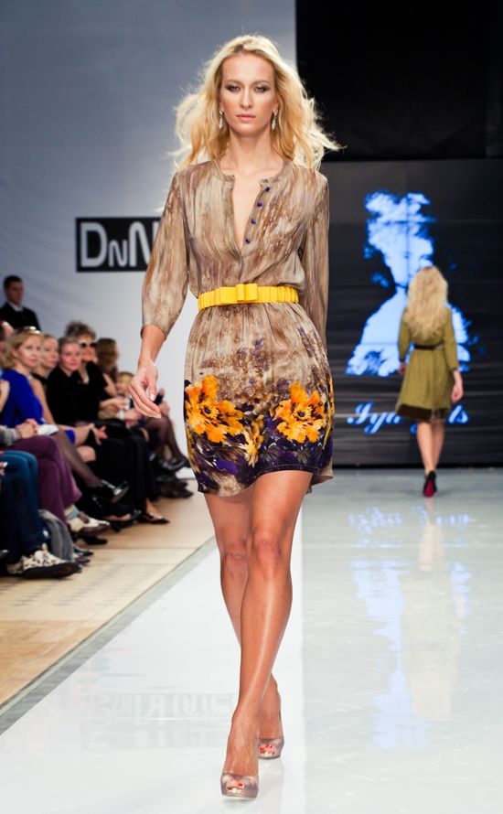 Колоритное эффектное платье - эксклюзив от Iya Yots