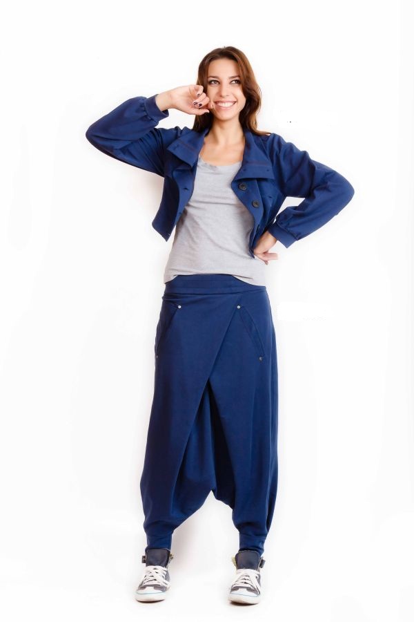 Концептуальные брюки - шаровары от Лады Калининой