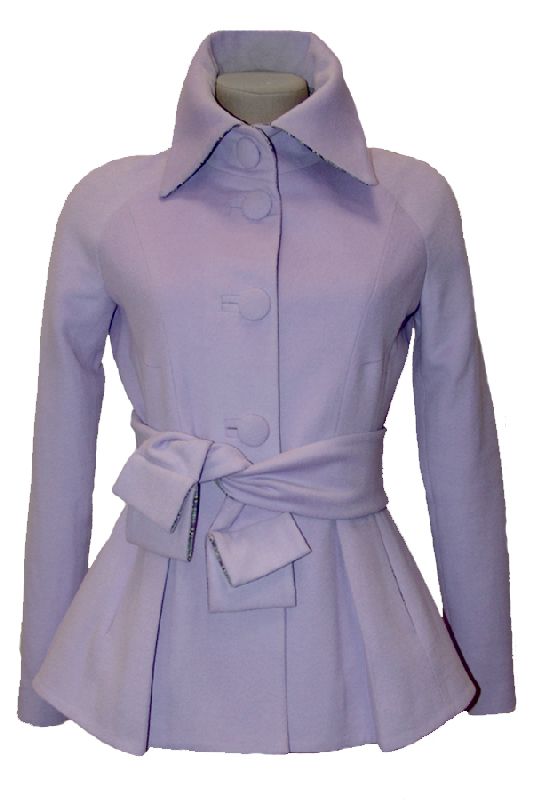 Короткое кашемировое пальто