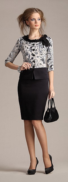 Изысканный костюм для утонченной леди