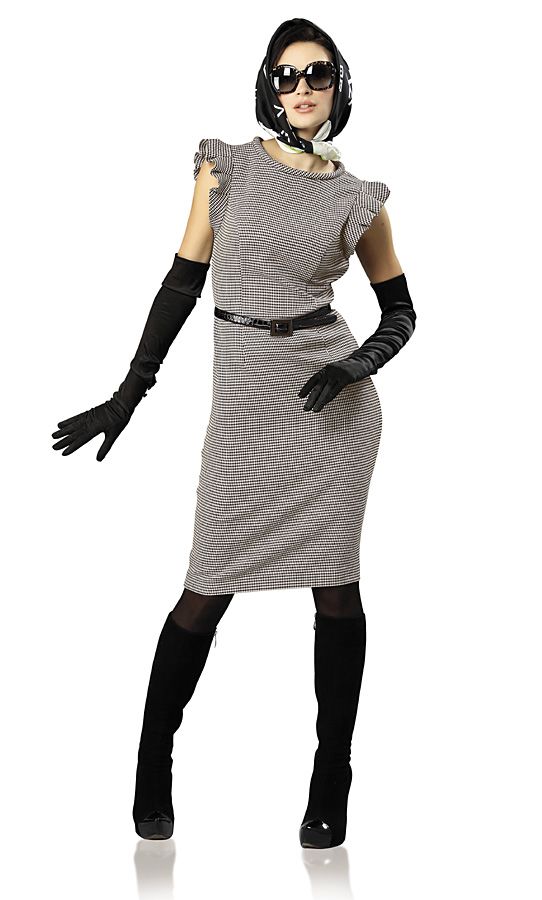 Изящное приталенное платье «Грация»