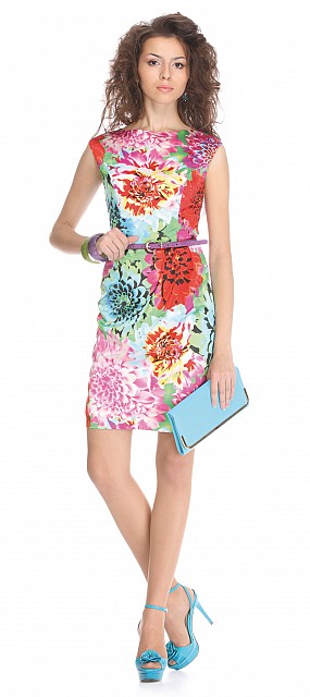 Яркое платьице от Noche Mio