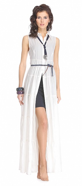 Необычное платье для стильной леди