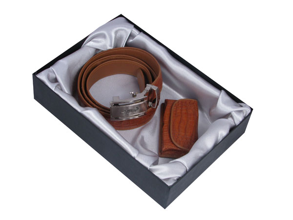 Подарочный набор для мужчины светло-коричневый