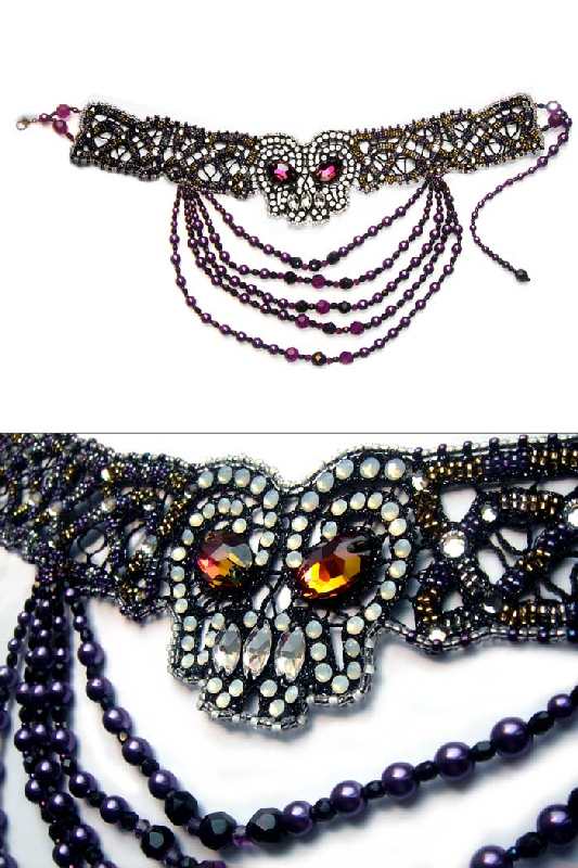 КОЛЬЕ "Scull X"