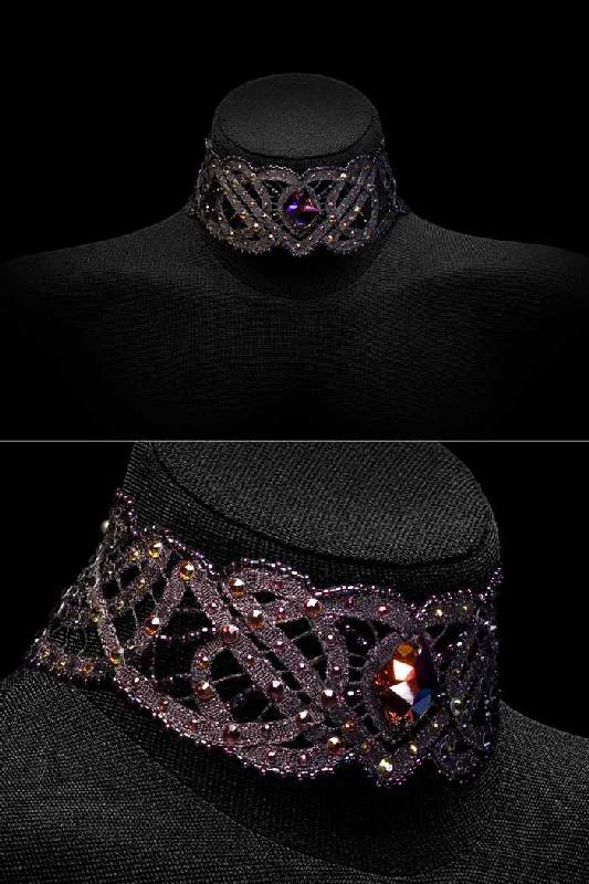 КОЛЬЕ "Black Volcano"