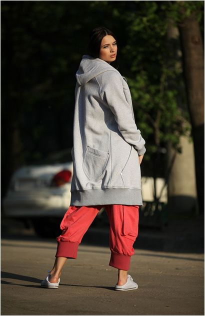 Платье-кенгуру на молнии от Лады Калининой