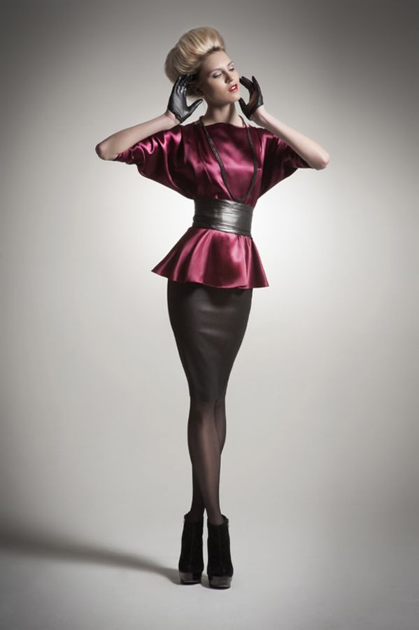 Изысканная шелковая блуза