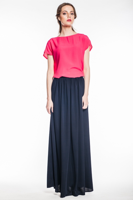 Длинная юбка черного цвета