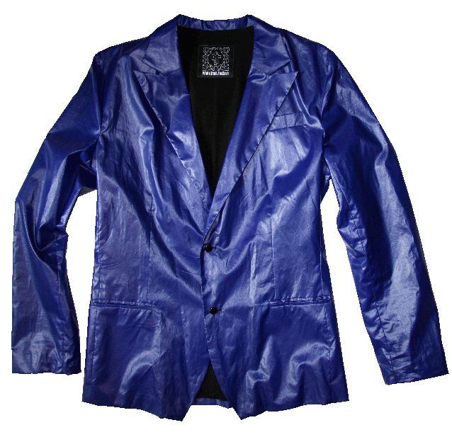 Темно-синий мужской пиджак