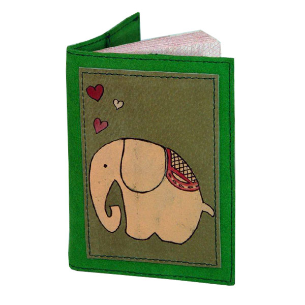 Обложка для паспорта "Слоник"