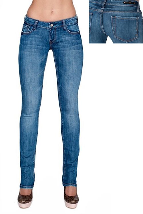 Светлые джинсы «Соло»