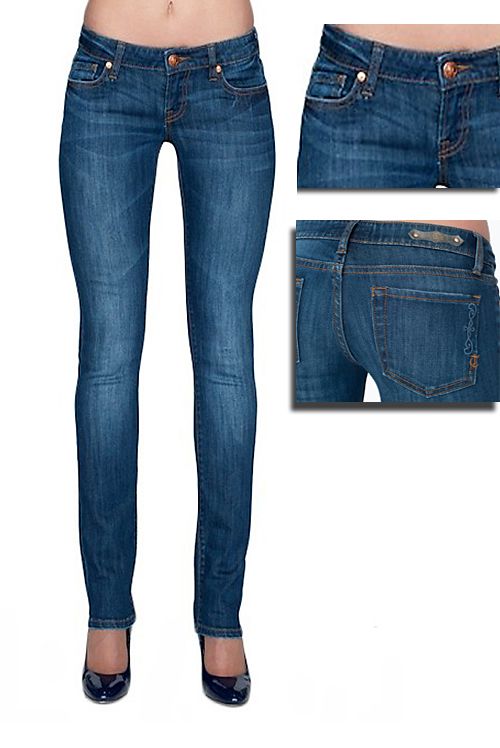 Темные джинсы «Соло»