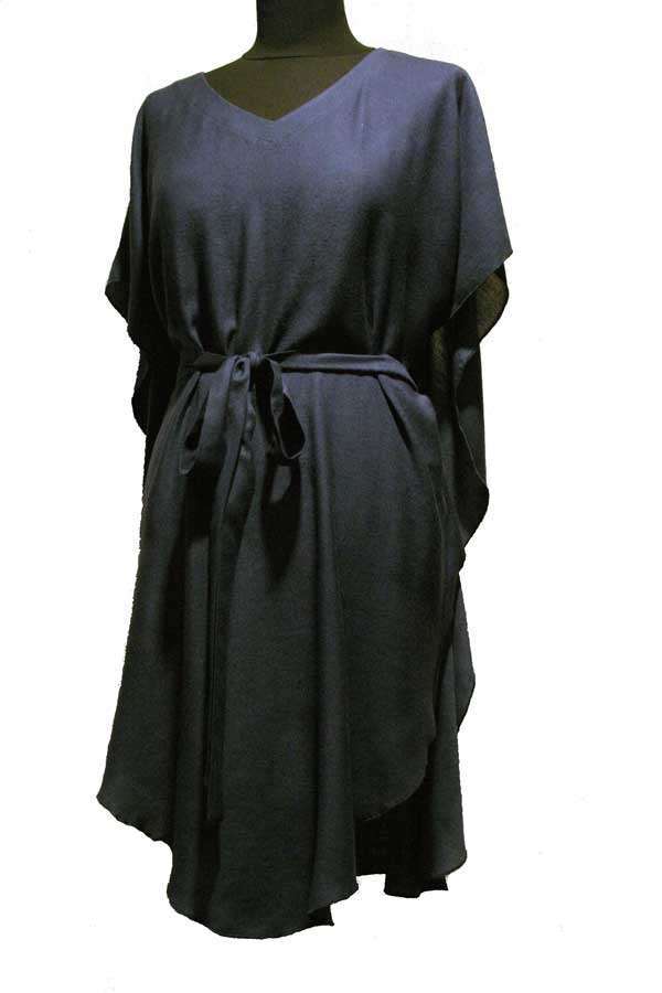 Свободная накидка с завязками