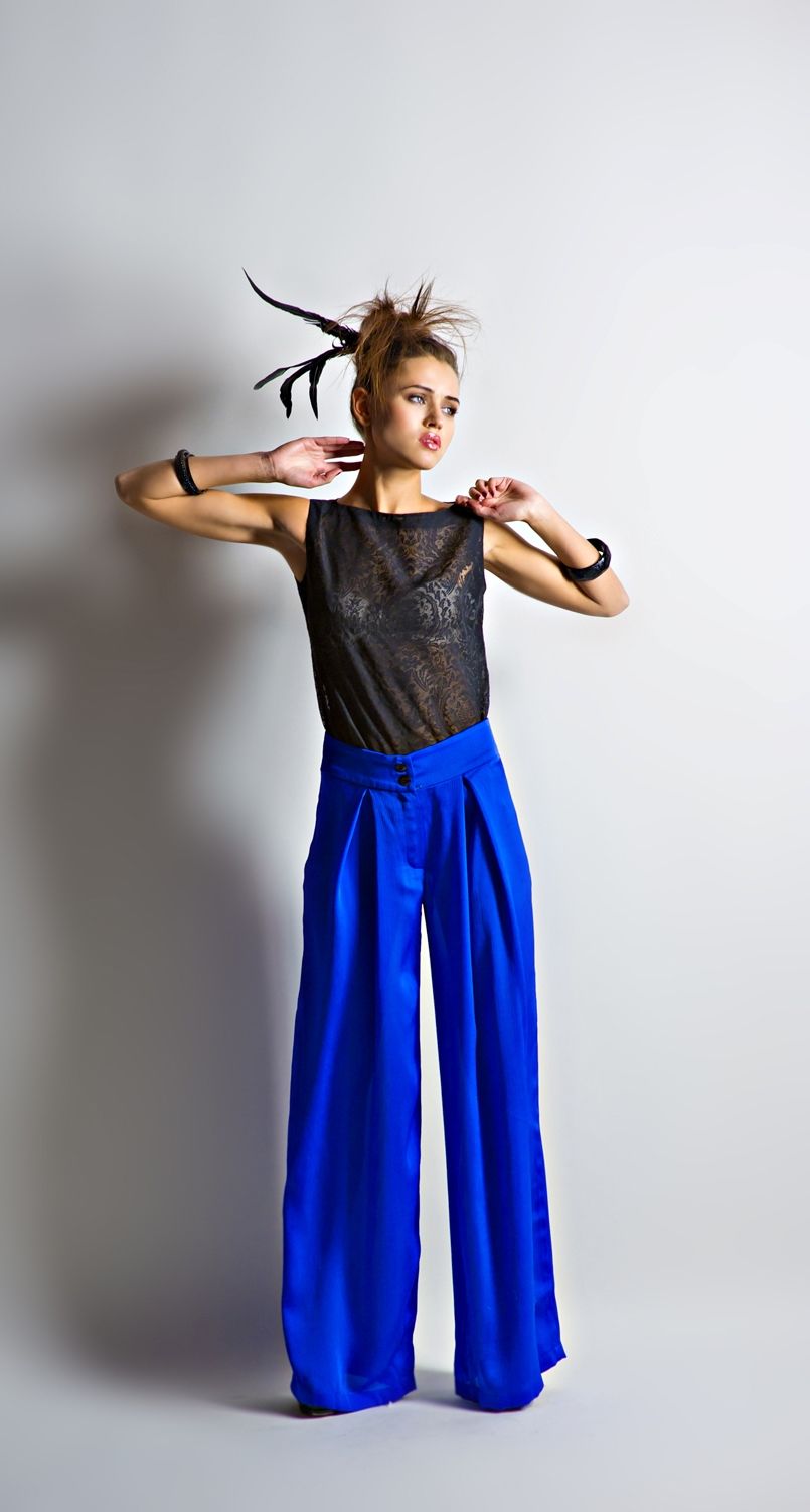 Брюки электрик