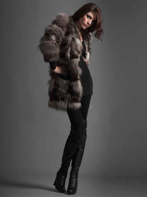 Эксклюзивный меховый жакет "Кристина"