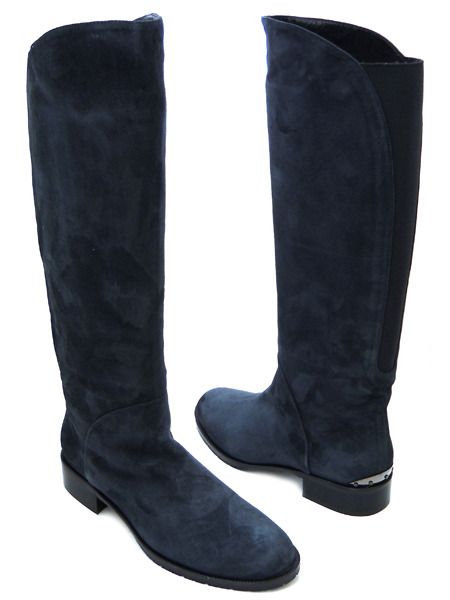 Замшевые сапоги "Элегант"