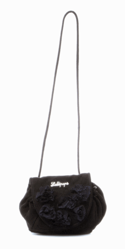 ����� krose leather shoulder black