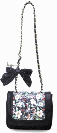 ����� koraline shoulder black