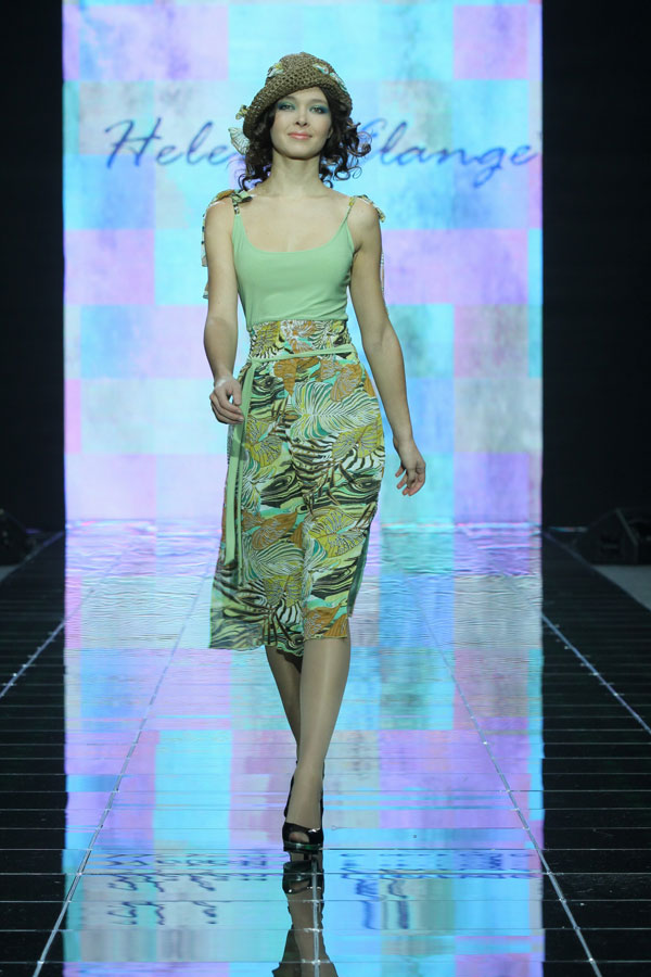 Комбинированный сарафан от Helena Elange