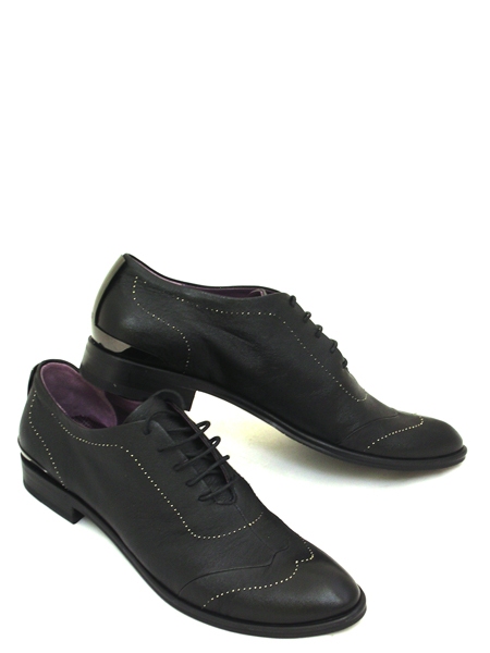 Женские ботинки черные