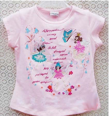 Футболка с феями белая