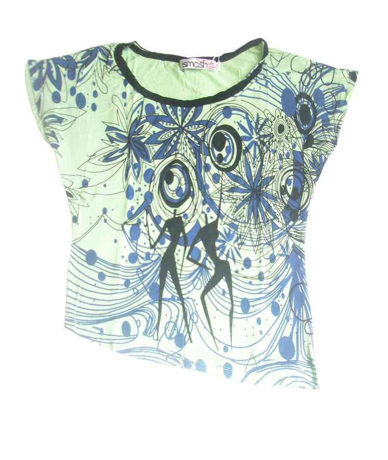 Футболка асимметрия