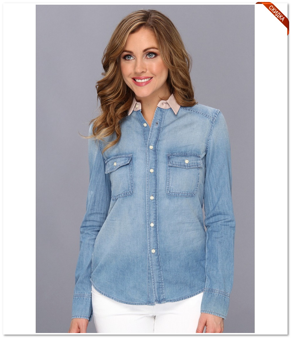 Купить комбинезон ковбой женский джинсовый