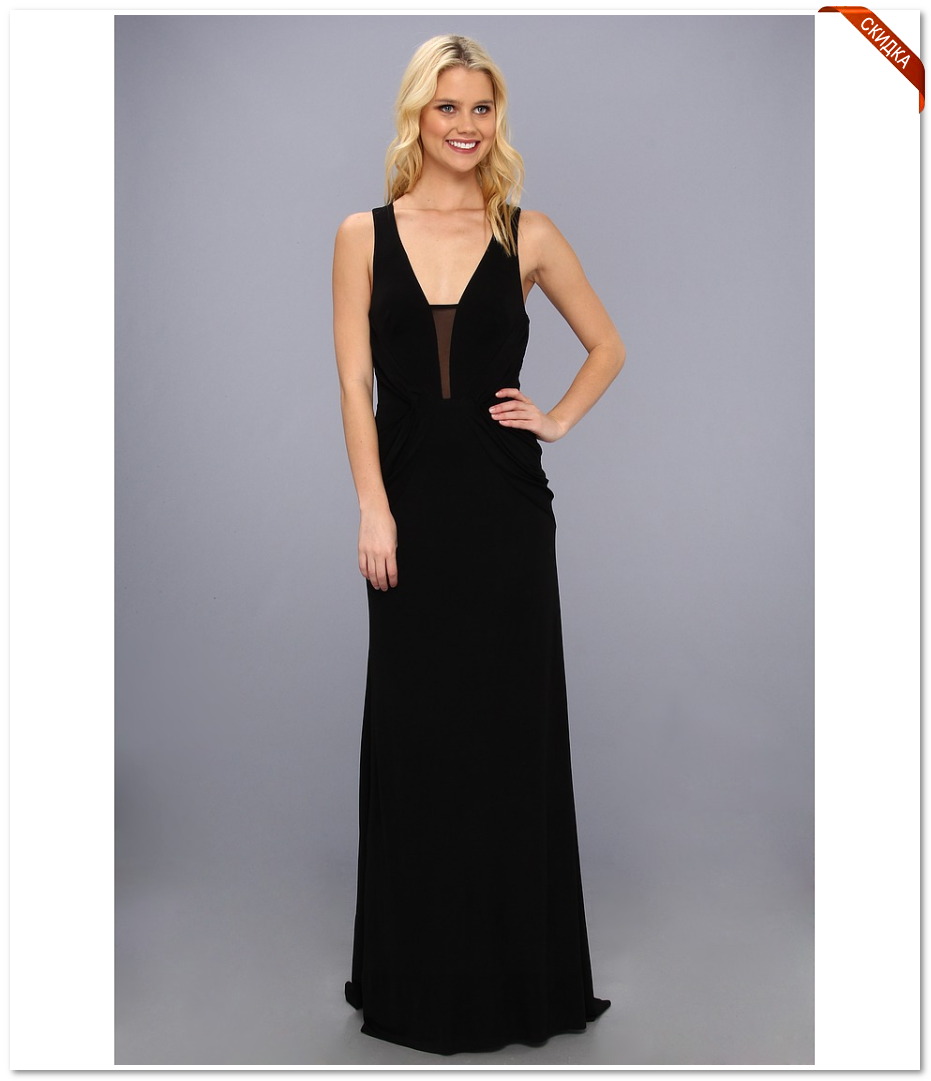 черный пеньюар с розовыми кружевами