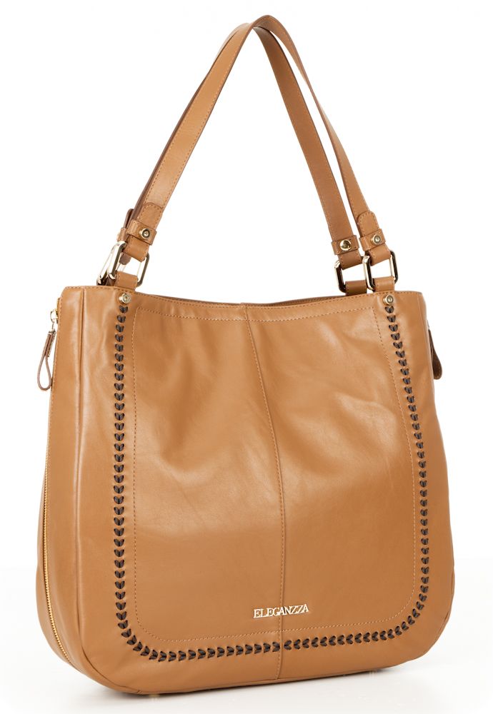 Сумка ELEGANZZA ZG - 35260 cognac/brown