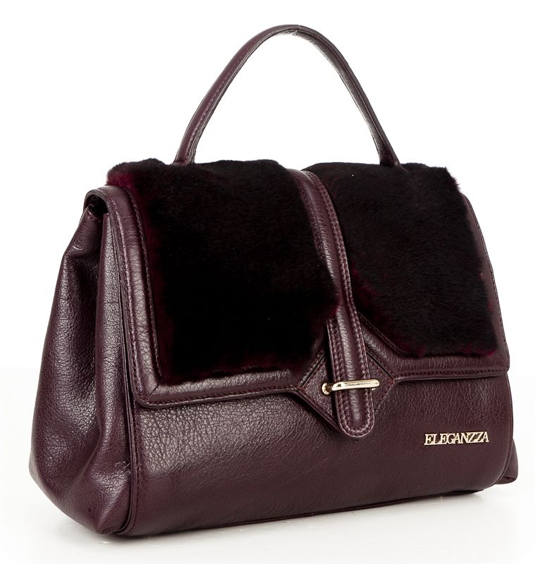 Сумка ELEGANZZA Z68 - 12083S d.purple/purple