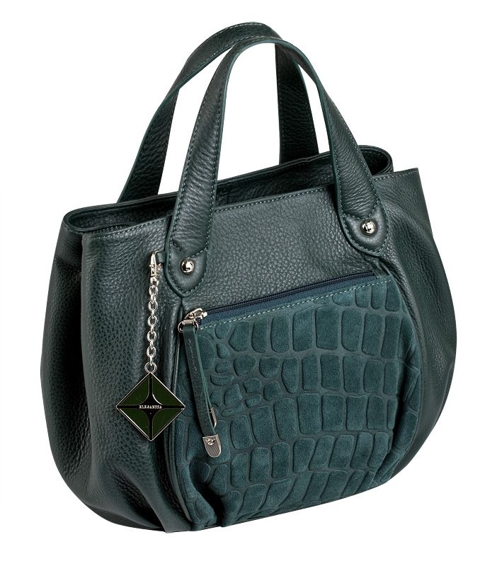 Сумка ELEGANZZA Z27 - 1592-1 d.green