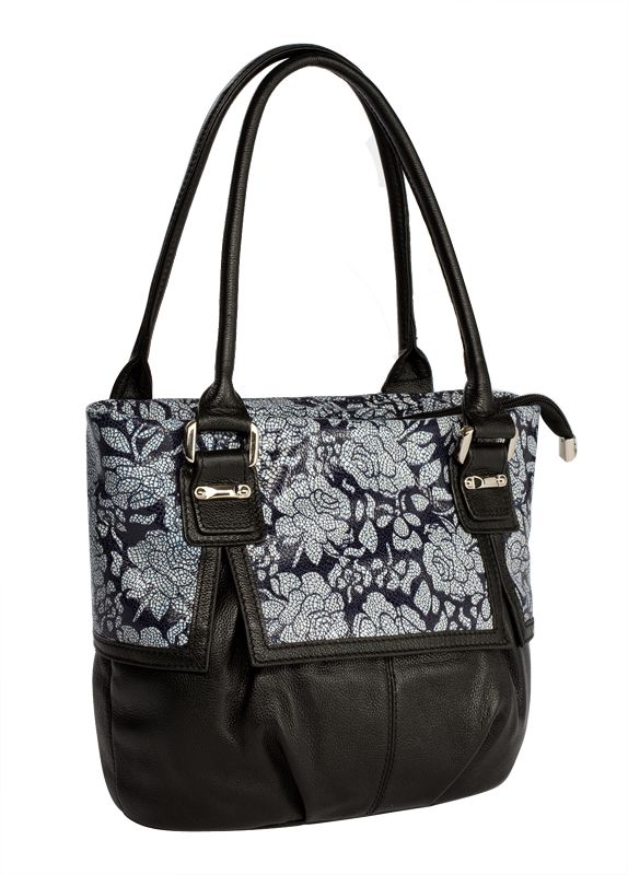 Сумка ELEGANZZA Z68 - 6934S-1 black/blue