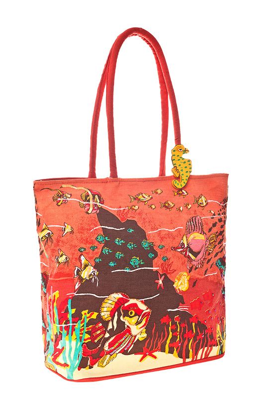 Сумка BM-3165-6 coral/fuchsia