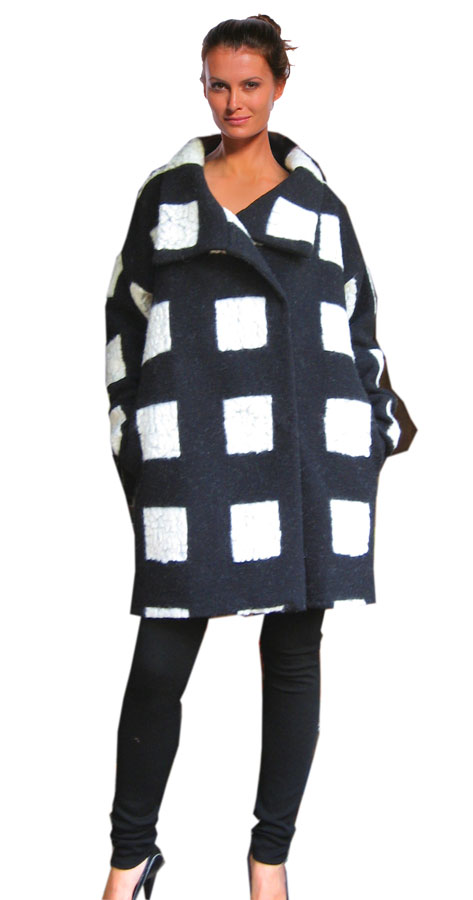 Легинсы черные вязаные