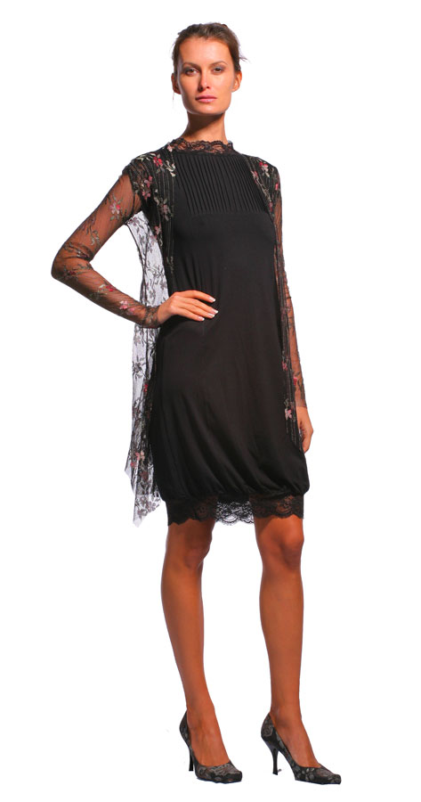 Кардиган кружевной