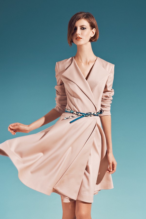 Роскошное плащ-платье от Anastasia&Olga Kalashnikovy