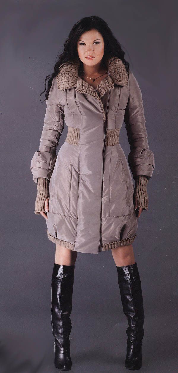 Длинная демисезонная куртка в молодежном стиле