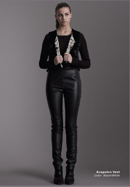 Короткий двухсторонний жилет от KayCee Copenhagen