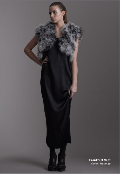 Гламурное меховое болеро от KayCee Copenhagen