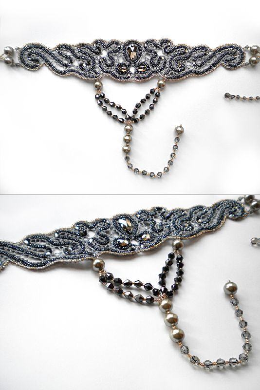 КОЛЬЕ "Light Grey" с подвеской