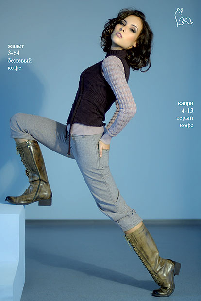 Жилет с ремешками