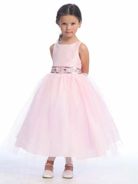 Детское платье "Анабель" розовое