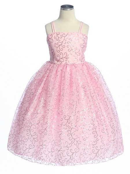 Детское платье "Маргарет" розовое
