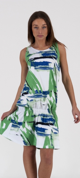 Летнее платье "Русалка"